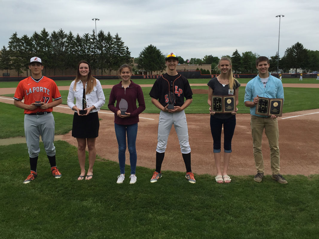 La Porte High School Honors 2015-16 Student Athletes of the Year