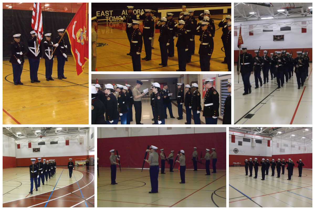 Michigan City High School MCJROTC Earns Award at 2016 Aurora, IL Military Drill Competition