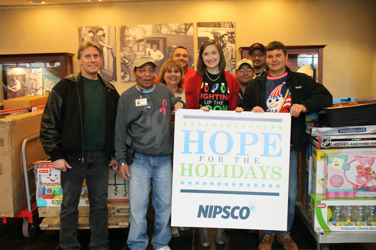 NIPSCO Works with Toys for Tots for 3rd Annual Holiday Hope Toy Drive