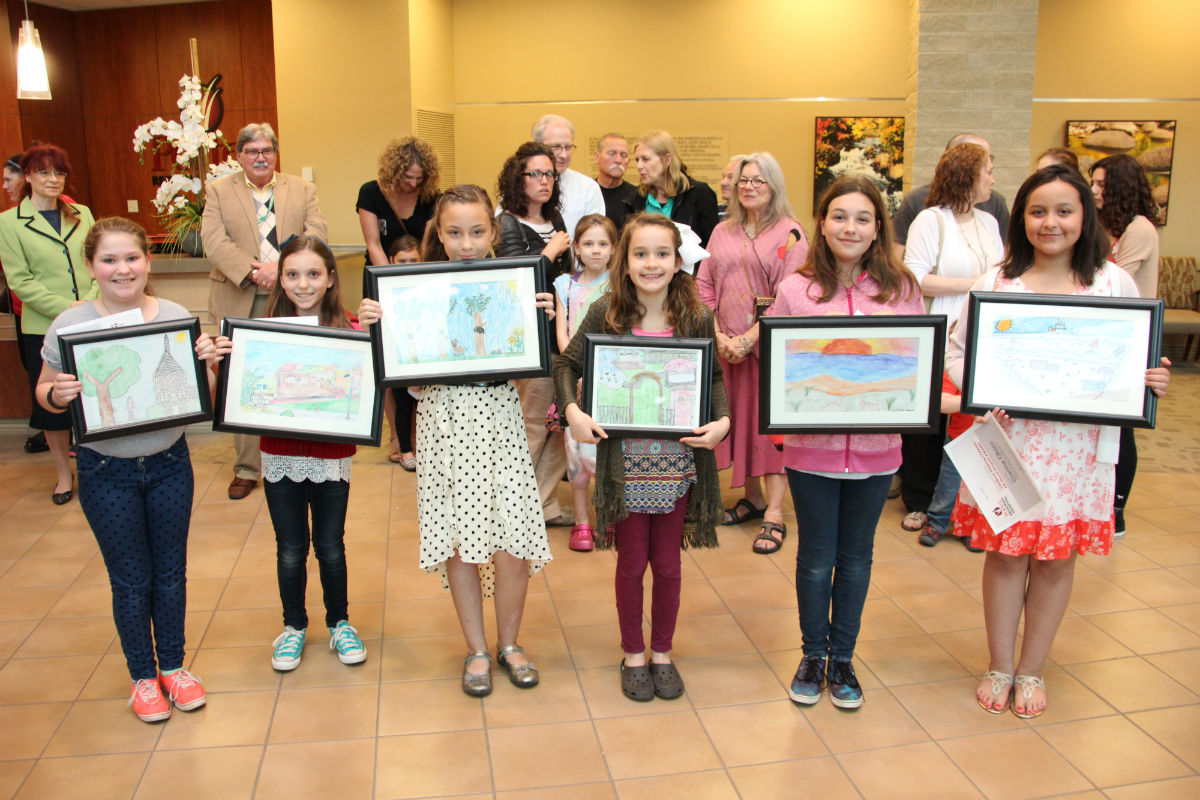 Young Students’ Art Chosen to Create Child-Friendly Murals at Porter Regional Hospital’s ERs