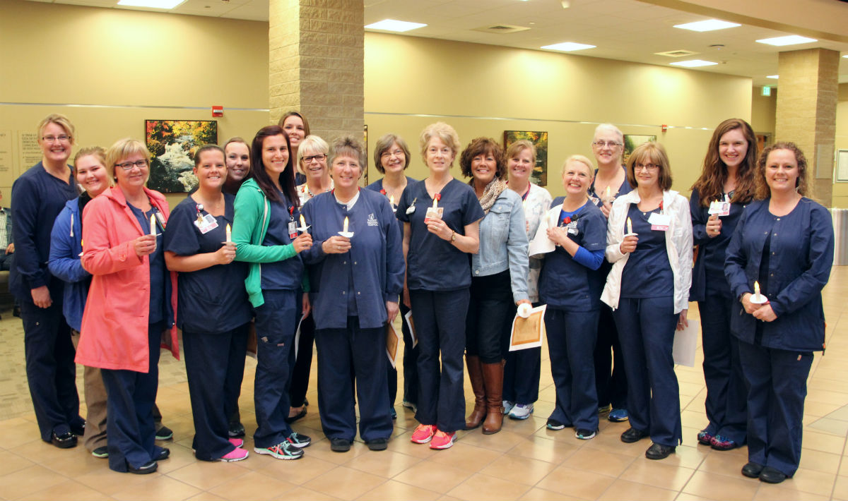 Porter Health Care System Honors Nurses with Candlelight Vigil During National Nurses Week