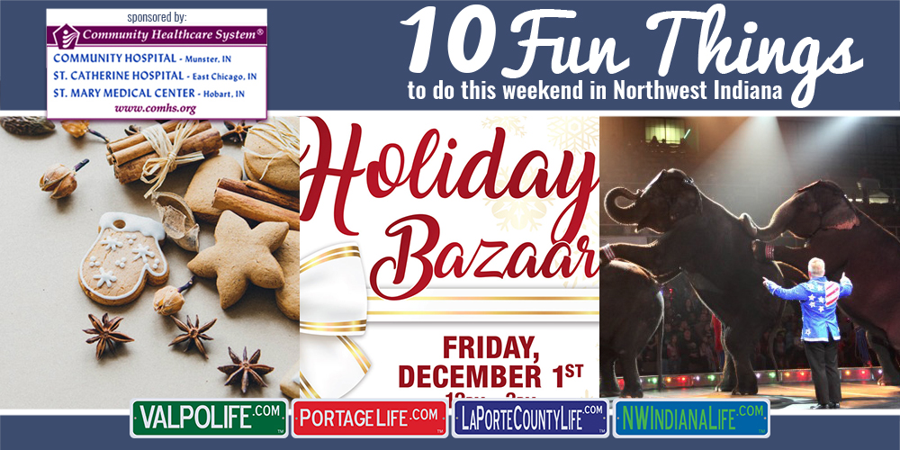 10 Fun Things to do in NWI on December 1st – 3rd, 2017