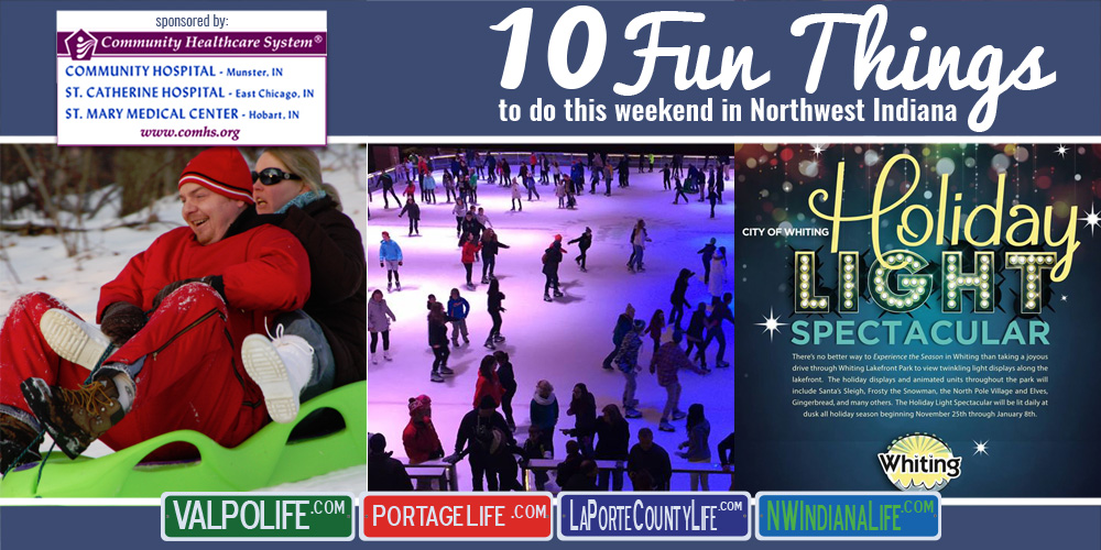 10 Fun Things to Do this Weekend in Northwest Indiana: December 23-25, 2016