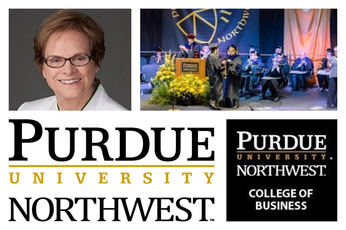 Retiring Purdue Northwest dean honored with endowed scholarship