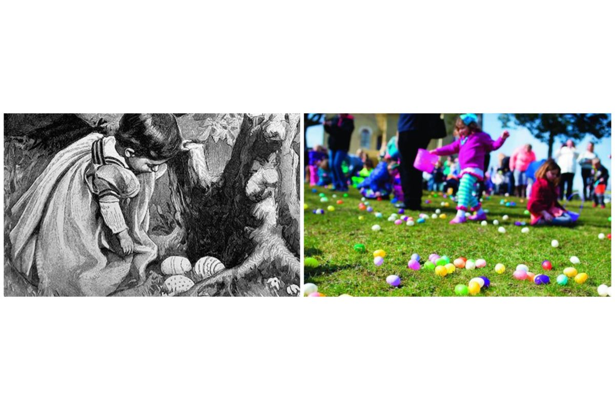 The history of the Easter egg hunt