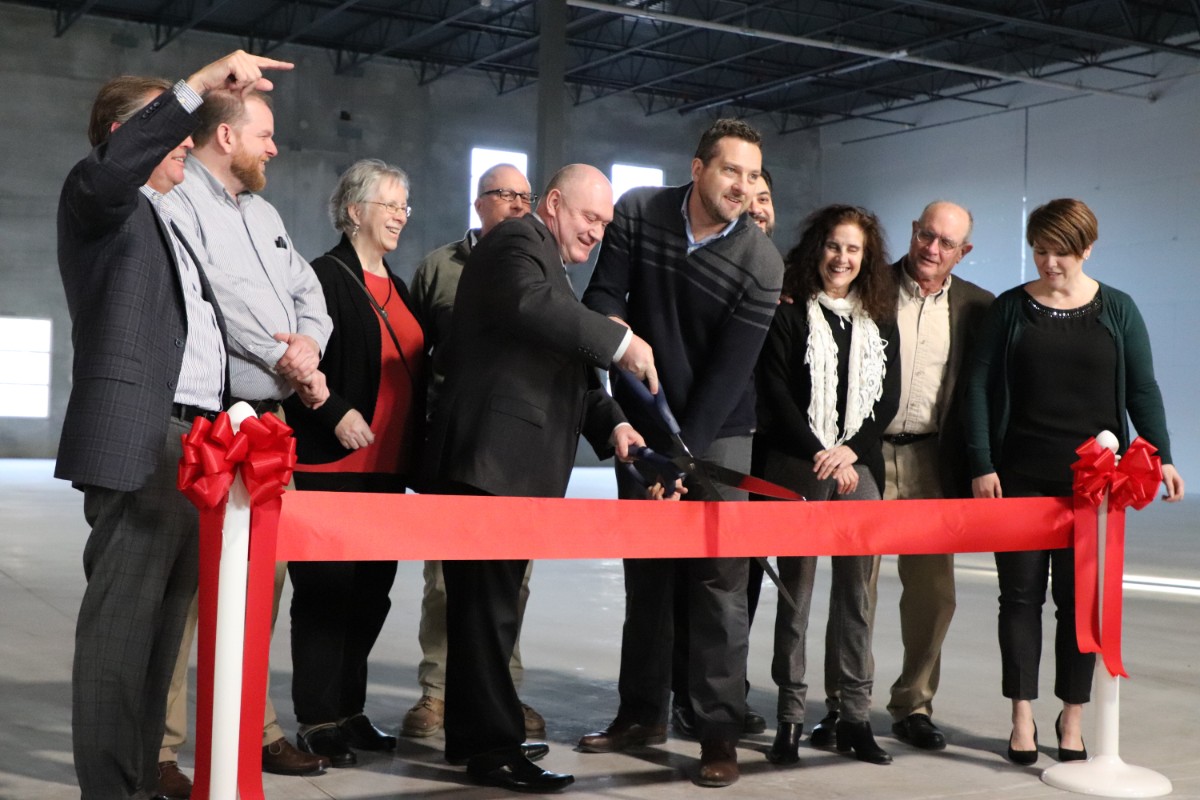 Michigan City Cuts Ribbon to Newest Development, Haskell Building