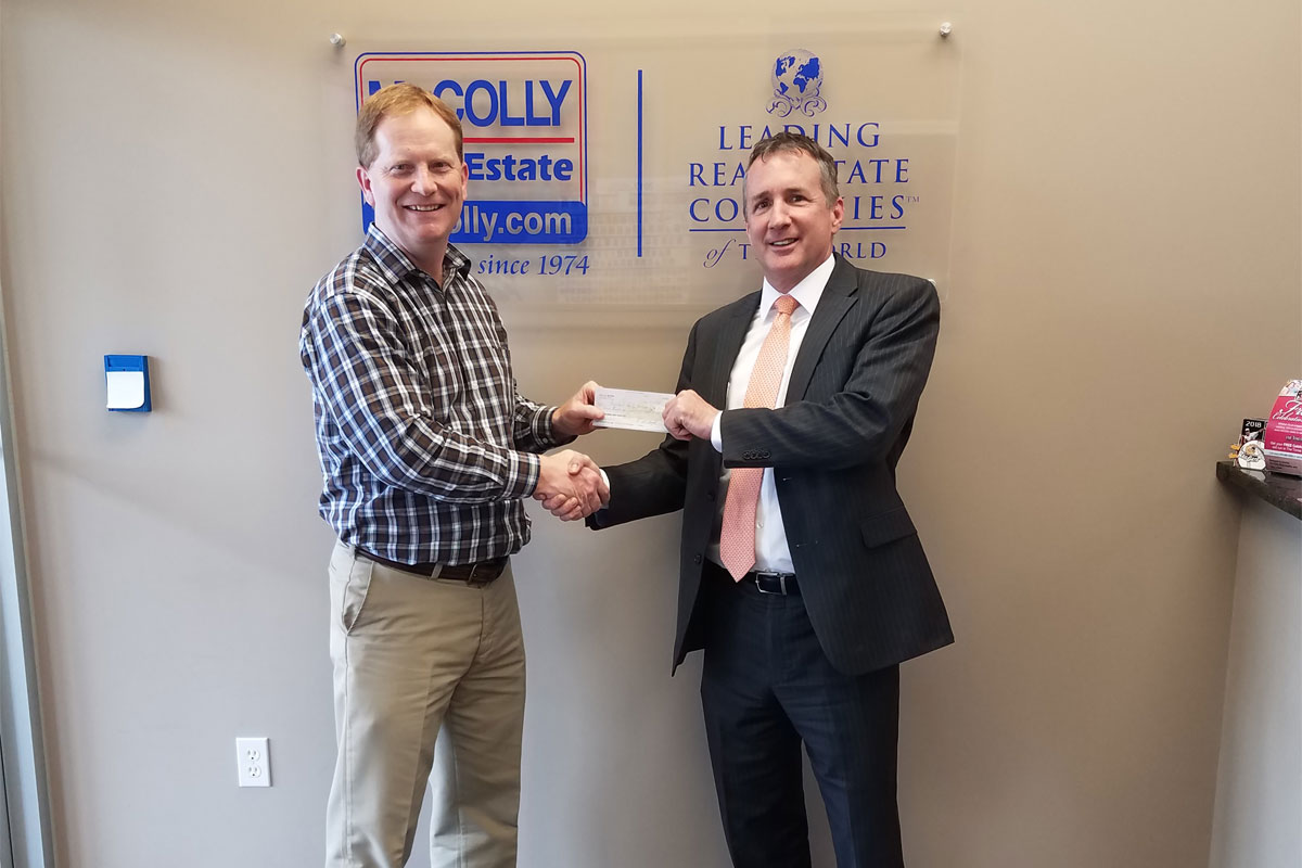 McColly Real Estate Makes Donation to Duneland YMCA
