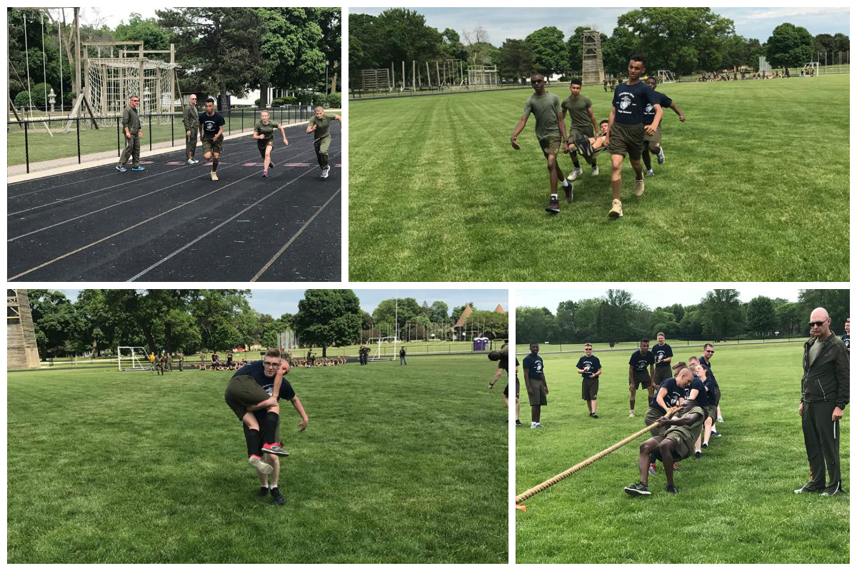 Michigan City High School MCJROTC Competes in 2017 Military Field Meet