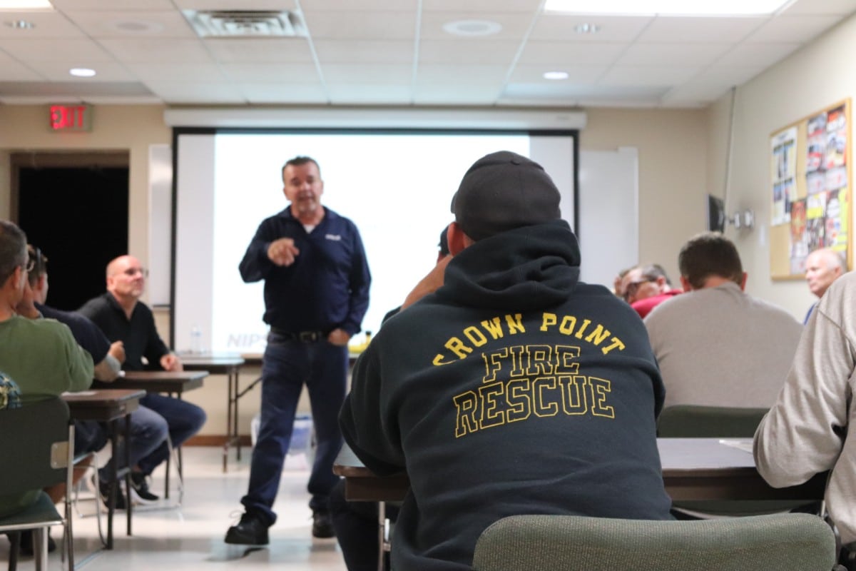 NIPSCO Holds Vital First Responders Safety Training on Natural Gas Safety for Crown Point Fire Department