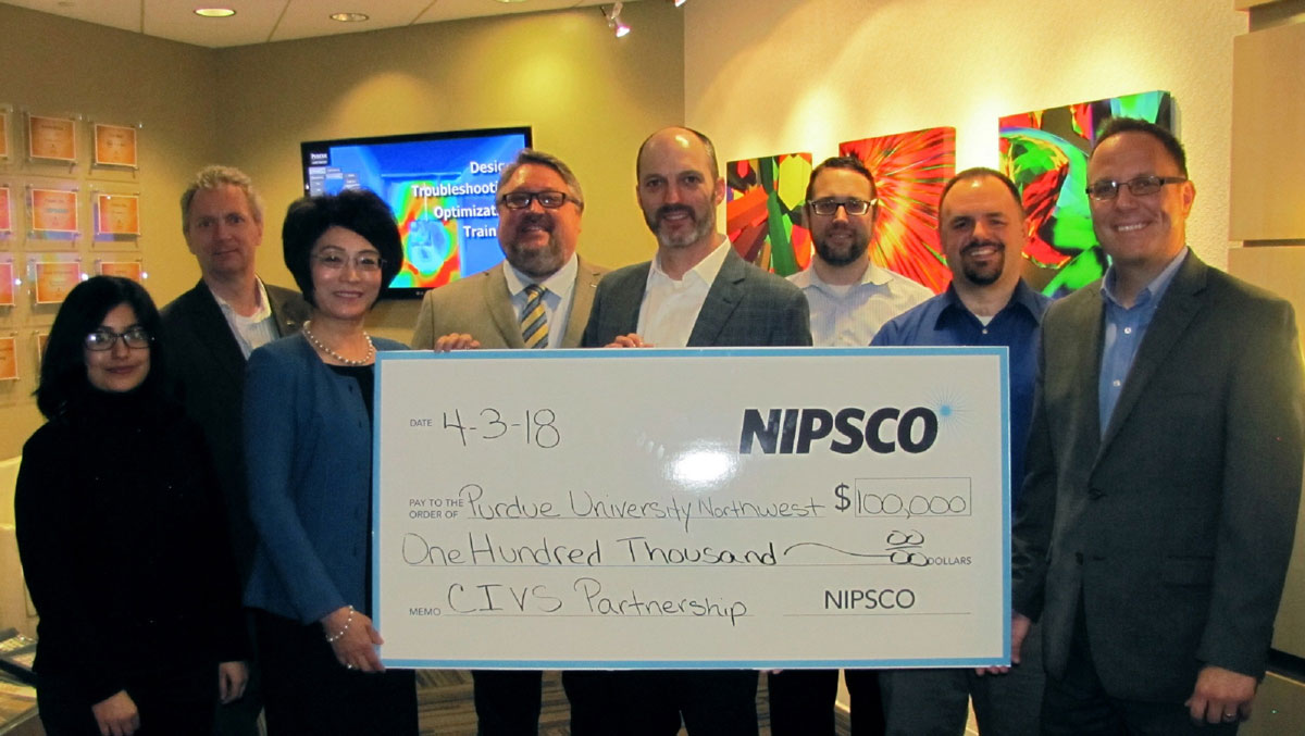 NiSource Boosts Training Technology Development With $100,000 Grant to Purdue University Northwest