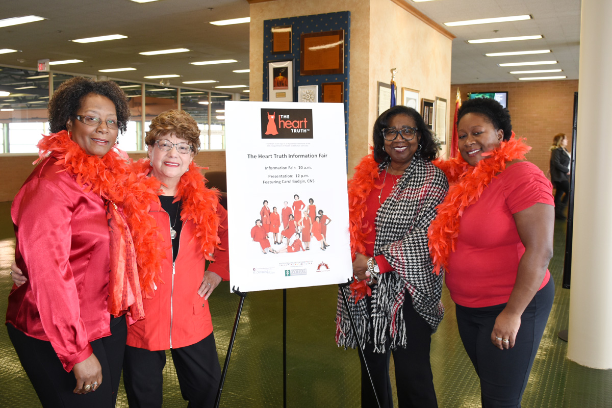 St. Catherine Hospital Brings The Heart Truth Campaign to East Chicago During National Wear Red Day Observance 2017
