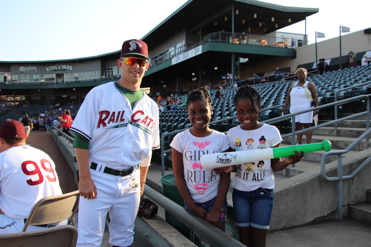Gary SouthShore RailCats “Scout Night” Draws Large Crowd