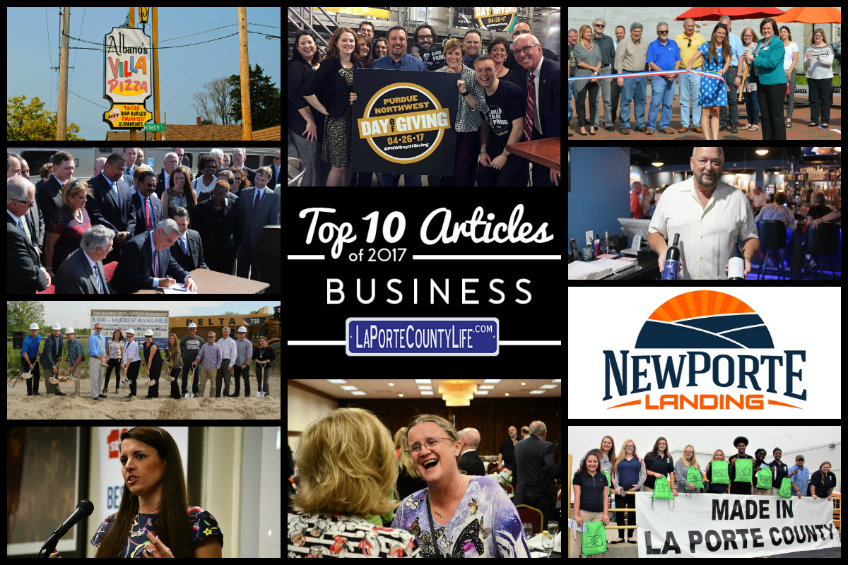 Top 10 Business Articles on LaPorteCountyLife from 2017