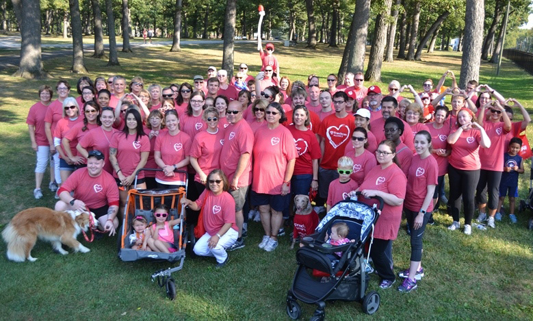 Franciscan Health Reps Walk the Walk to Fight Heart Disease