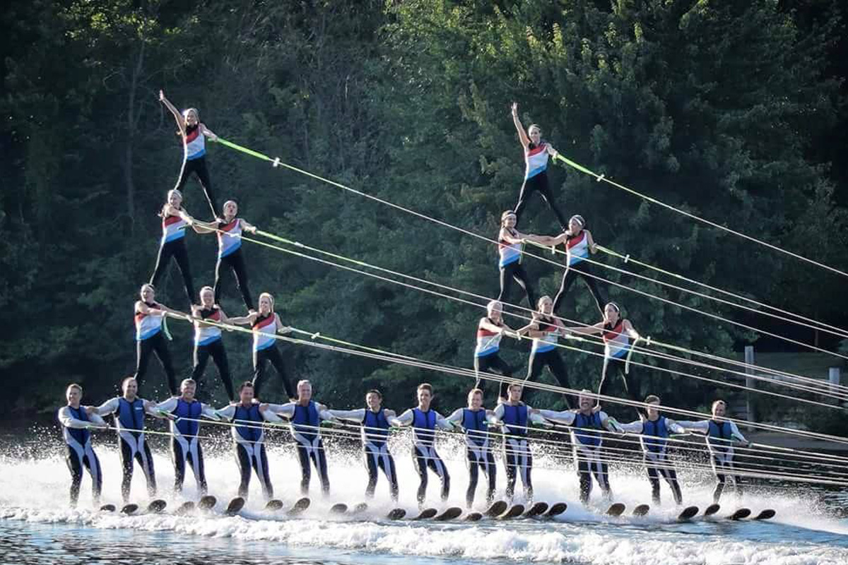Rotary Hub of Awesome Water Ski Show Set to Bring a Unique, Free Performance to Pine Lake
